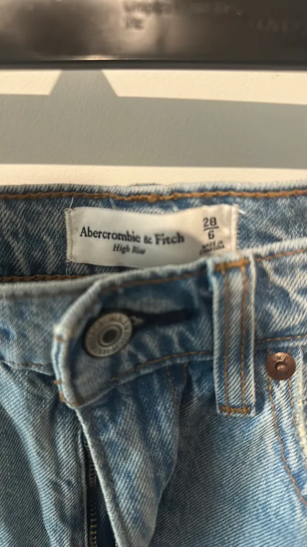 Abercrombie Jean High-Rise Skirt - Image 4