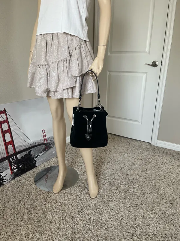 Coach Rowan Bucket Bag With Cherry Charm - Image 10