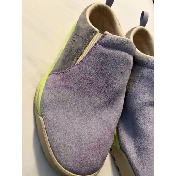 Sorel‎ Kinetic Impact II Mule Purple Grey Lime Green Suede Sneakers NL5052-580 9 - Image 3