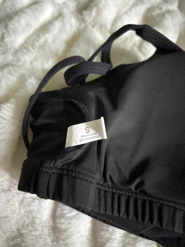 NVGTN Black Tank Top + Bra - Image 4