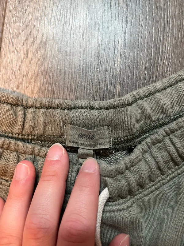 Aerie Boyfriend Joggers in Olive Fun Green - Image 6