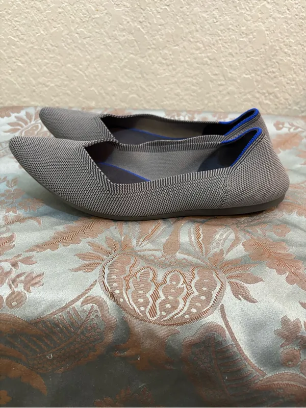Rothy's The Point Cloud Grey Size 10 Womens Flats Retired Color - Image 8