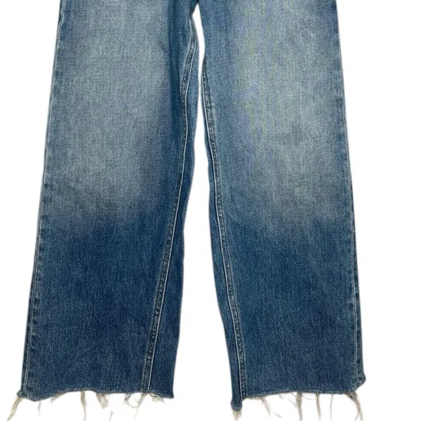 Frank and Oak Nina Wide Leg Jeans Size 25 - Image 3