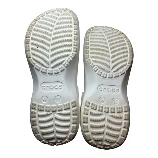 Crocs Baya Classic 10126 Unisex Cobblestone‎ Rubber Slip On Clog Sandal W11 - M9 - Image 6
