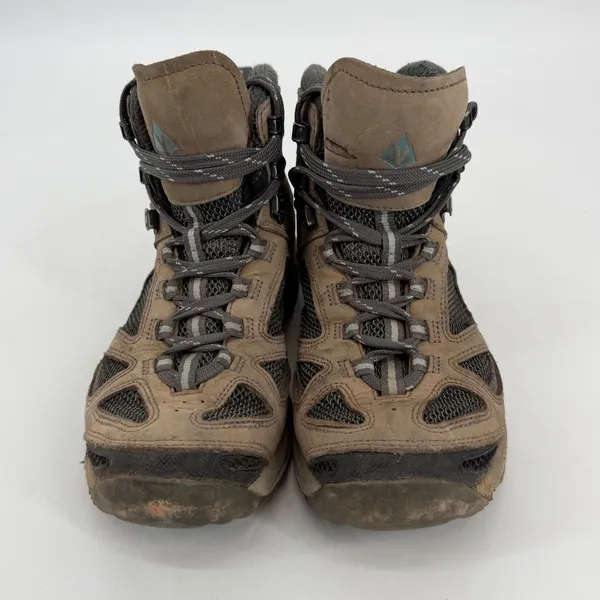 Vasque Breeze III GTX‎ Womens 9W Brown Waterproof Hiking Boots 7195 Wide Vibram - Image 2
