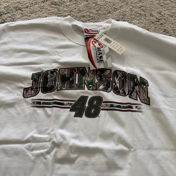 Jimmy Johnson 48 Chase Authentics Shirt Men’s XL Camo Camouflage Real Tree - Image 3
