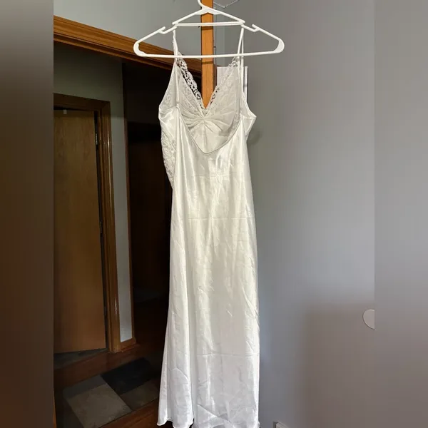 Euro Lace Maxi Slip Dress - Image 3
