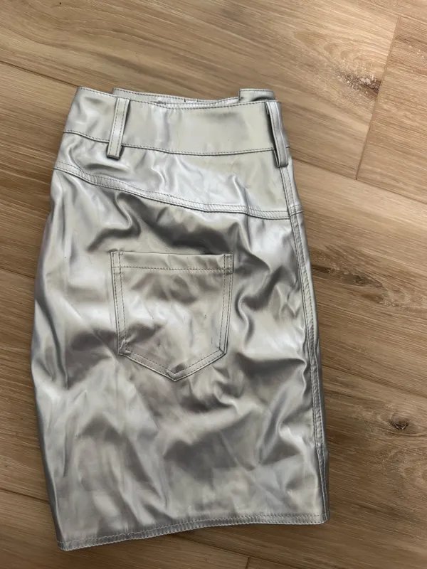 Silver SHEIN skirt  - Image 2
