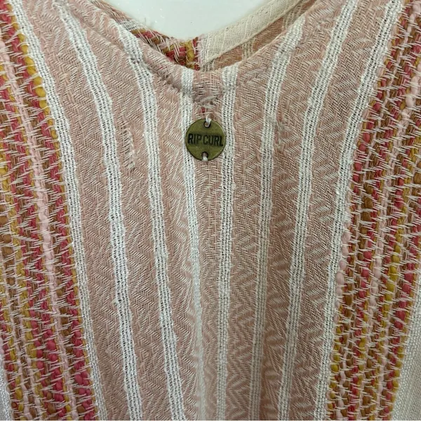 Rip Curl Cream Baja Stripe Midi Dress NWT S - Image 8