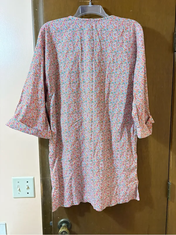 J. Crew Liberty Fabric Eloise Floral Beach Cover-up Dress - Image 4