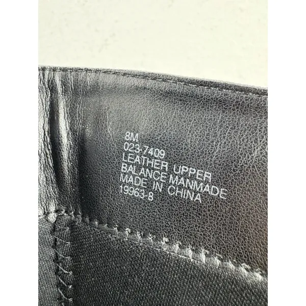 *Worthington Renee Boots Women’s Size 8 Black Leather Tall Classic Dark Acadamia - Image 11
