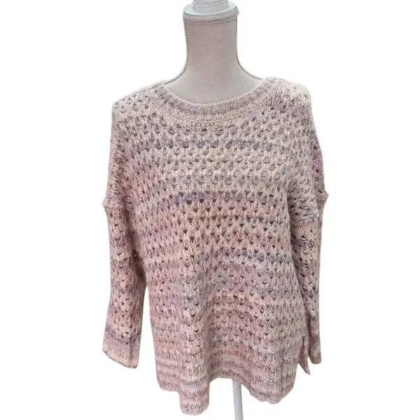 By Anthropologie Oversized Mesh Sweater SP - Image 2