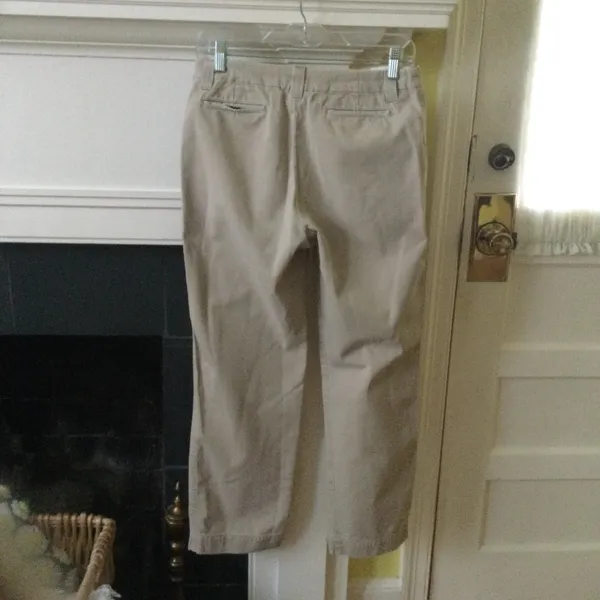 Gap Flat Front Bootcut Low Rise Khakis Y2K - Sz 4 - Image 5
