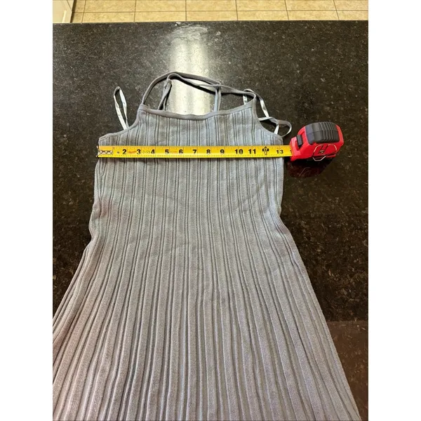 Abercrombie And Fitch Robbed‎ Mini Dress Sz MP Sundress Criss Cross Straps - Image 5