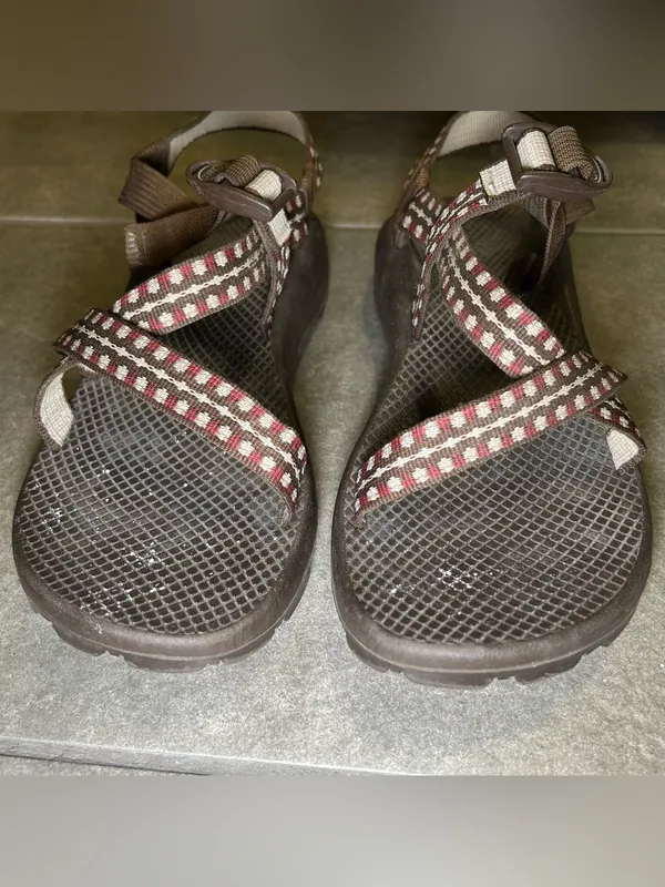 Chaco Brown Adjustable Strappy Outdoor Hiking Sandals Women’s Shoe Size 10 - Image 3