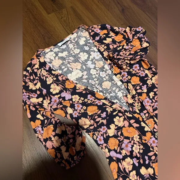 Nwot petal & pup Katrina boho maxi dress floral party western classic $98 casual - Image 6
