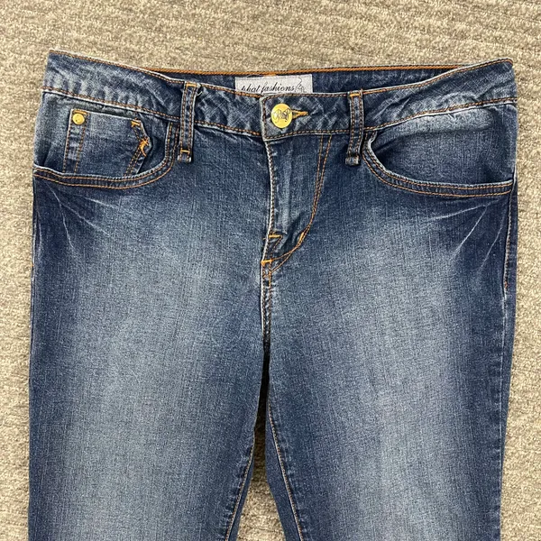 Baby Phat Vintage Y2K Faded Denim Bratz Vibes Mid Rise Flare Bootcut Leg Jeans - Image 3
