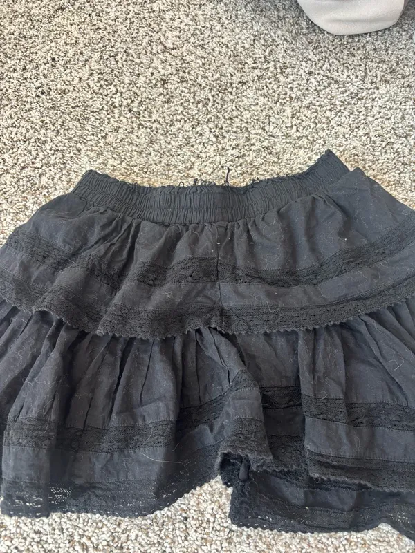 Love Shack Fancy Ruffle Skirt - Image 3
