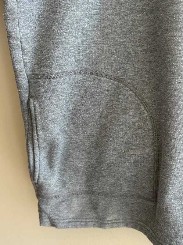 Free Assembly Quarter Zip Grey Sweatshirt, Athleisure, Size XXXL - Image 6