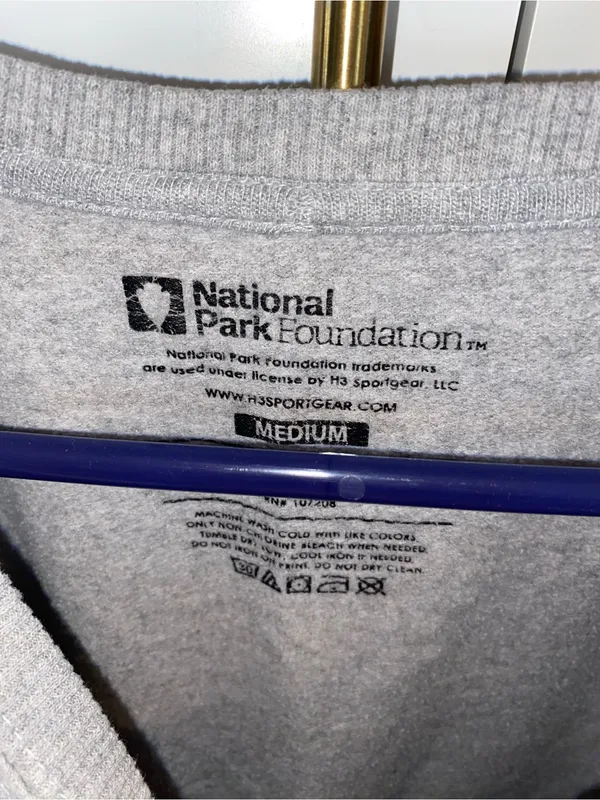 Great Smoky Mountains Graphic Sweatshirt Fall National Park Foundation comfy - Image 6