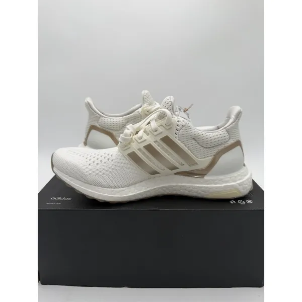 Adidas Women's Ultraboost 1.0 Size 6 White Gold JR3144 New - Image 6