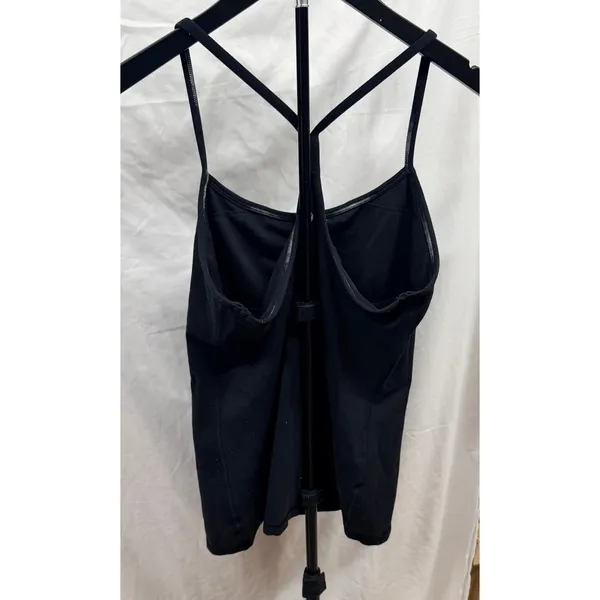 Lululemon Women's Black Power Y Luon Tank Second Release Sz 12 W1E12S - Image 5
