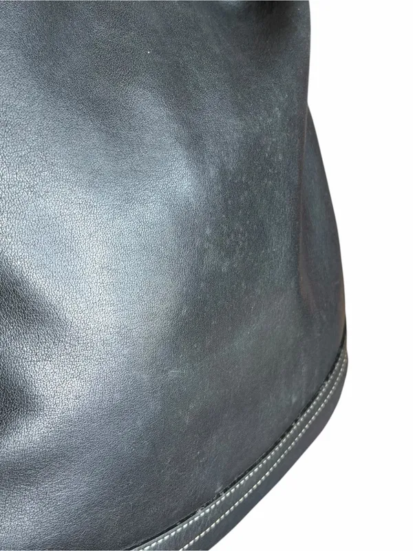 Vintage Coach 1415 Soho Slim Black Leather Hobo Fringe Tassel Shoulder Bag Y2K - Image 13