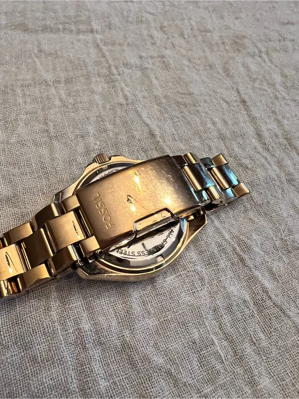 Fossil Cecile Stainless Steel Watch Gold - Image 5