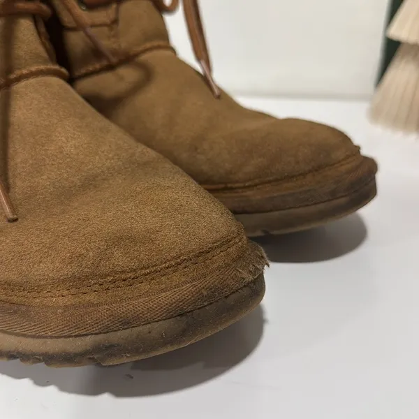 UGG NEUMEL HIKER CHESTNUT SUEDE Boots EUC - Image 6