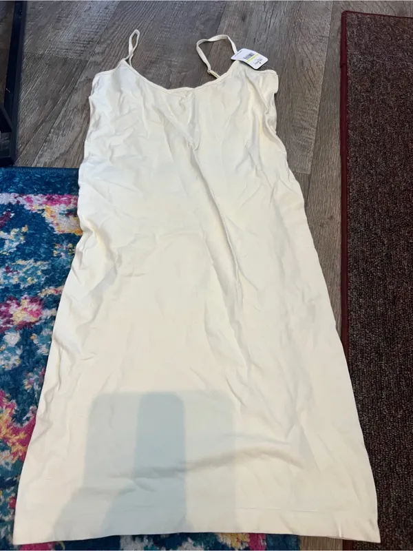 NWT free people intimately Cream Spaghetti Strap Slip Dress - Women Tops - Image 6