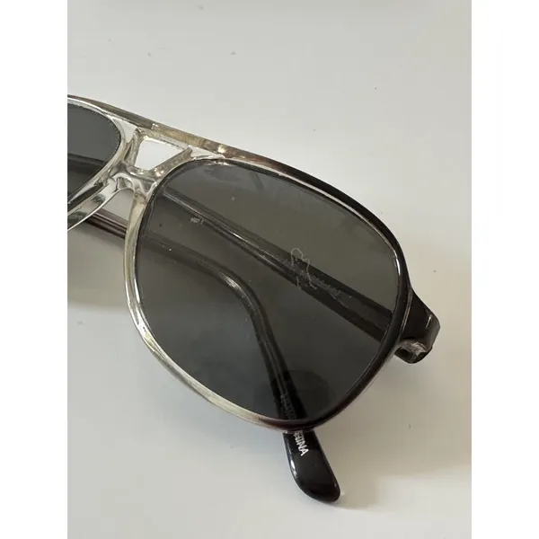 Hunter Grey Fade Sunglasses Retro Smoke Oval - Image 10