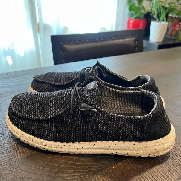 Hey dude Wendy stretch Sox black/ white shoes 11 women - Image 3