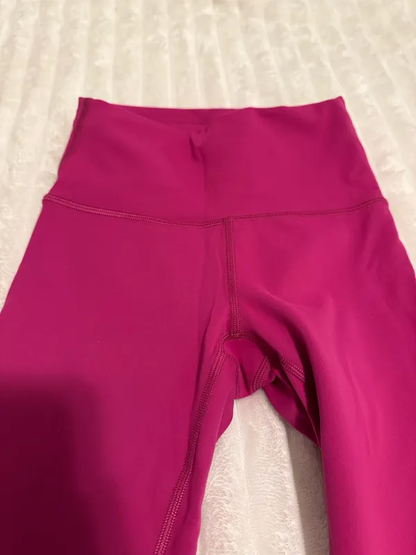 Lululemon Women's Wunder Train High Rise 25" Ripened Raspberry, Size 2 - Image 5