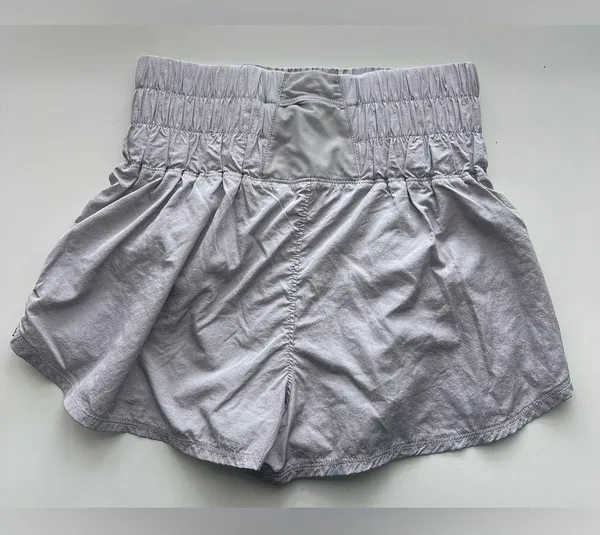 Free People Way Home Shorts Lavender athletic running M - Image 3