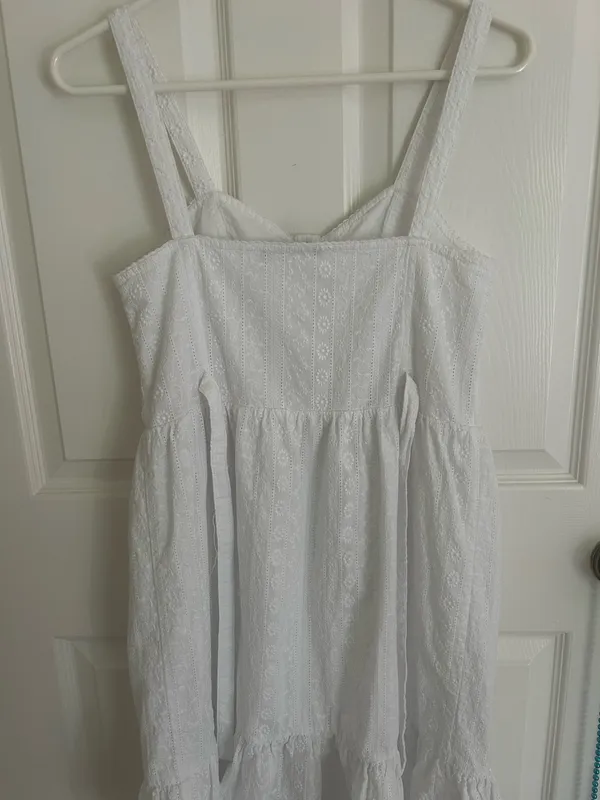 White Brandy Melville Dress - Image 5