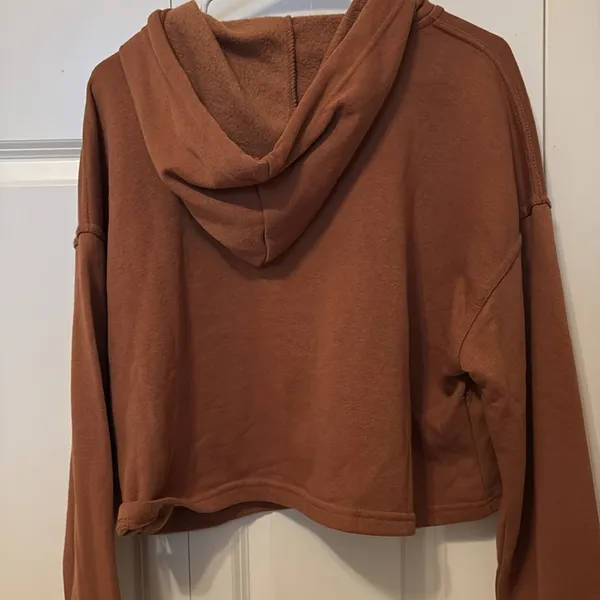 Hippie Rose Cropped brown jacket - Image 3
