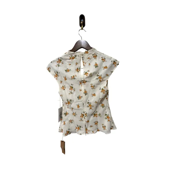 REFORMATION Bettie Floral Print Mock Neck Top Size‎ 0 - Image 9