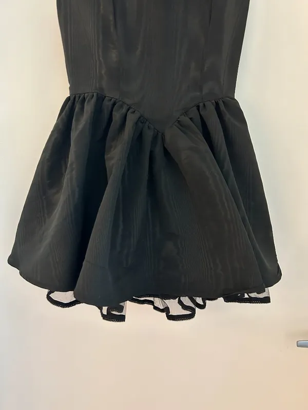 Sugar Thrillz Magic Moves Corset Basque Waist Peplum Dress Goth in Black Size M - Image 6