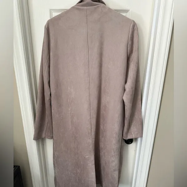 Forever 21 Dusty Pink Long Coat - Image 4