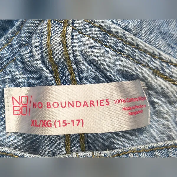 No Boundaries Blue Denim Apparel - Image 7