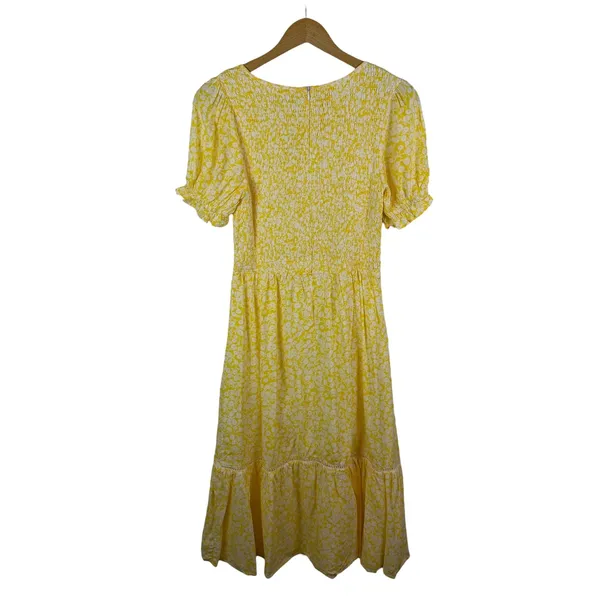 NWT Lost + Wander Sweet Summer Daze Midi Dress Small Yellow‎ Floral Cottagecore - Image 4