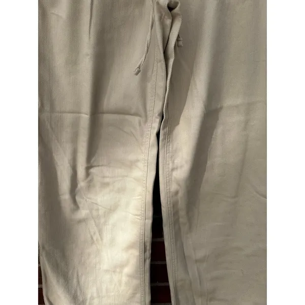Vanilla Star Linen Blend Wide Leg Pull On Pants Beige Womens Small Casual - Image 8