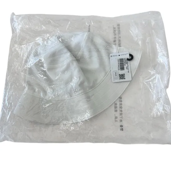 Bucket Hat Lululemon Both Ways Reversible Bucket Hat Bone/White S/M - Image 7
