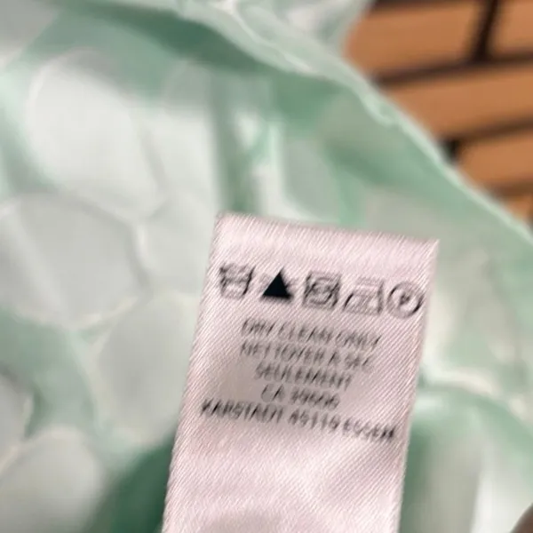 Pink Tartan Mint Floral Embossed Dress‎ Size 10 - Image 9