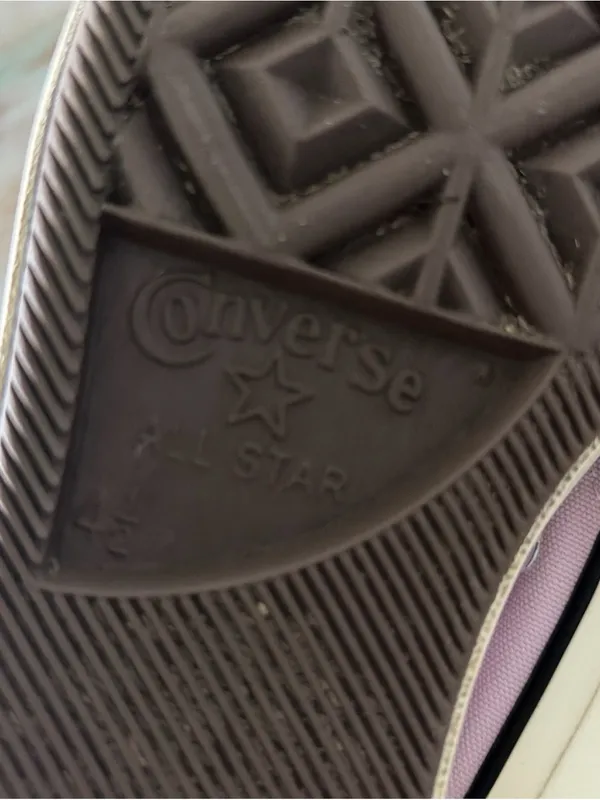 Converse Chuck Taylor All Star Canvas High Top Lavender Size Women's 6.5 Men 4.5 - Image 8