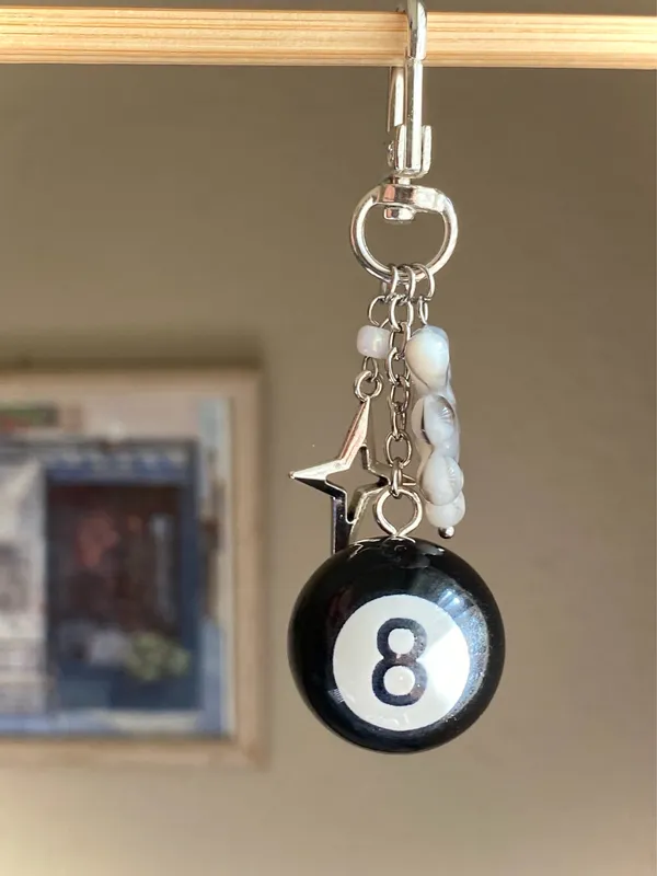 Handmade grunge funky y2k bag charm/accessory/key chain🖤 - Image 4
