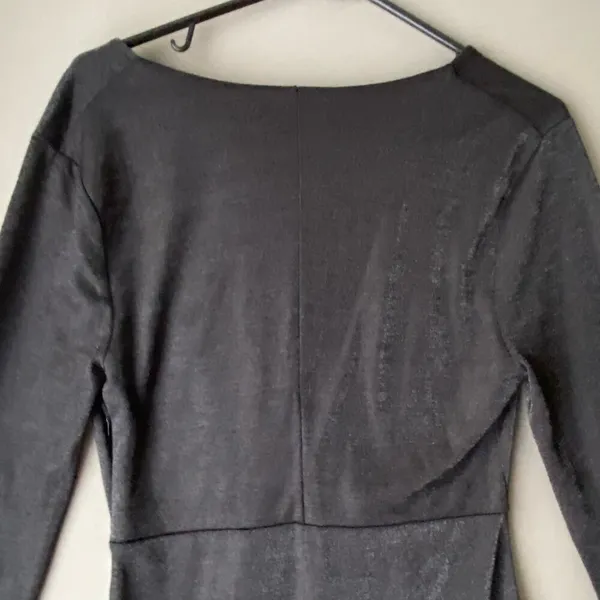 French Connection sz‎ 6 faux wrap long sleeve knee length cocktail dress - Image 6