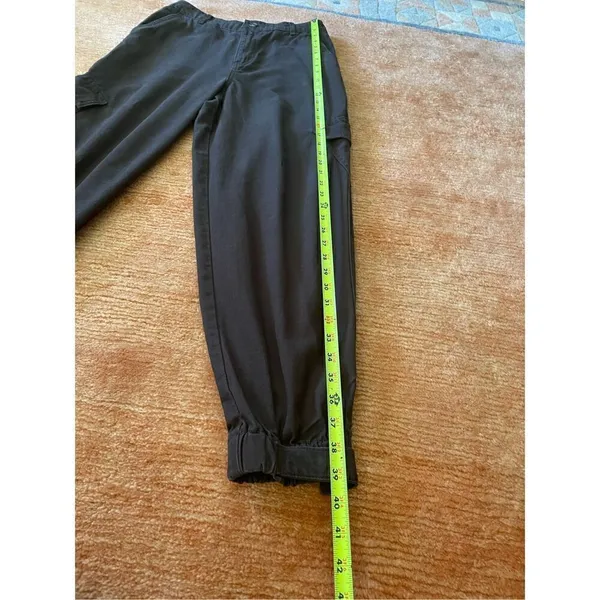 FOREVER 21  brown cargo joggers M - Image 9