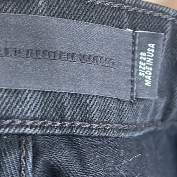 Alexander Wang black denim x jeans - Image 9