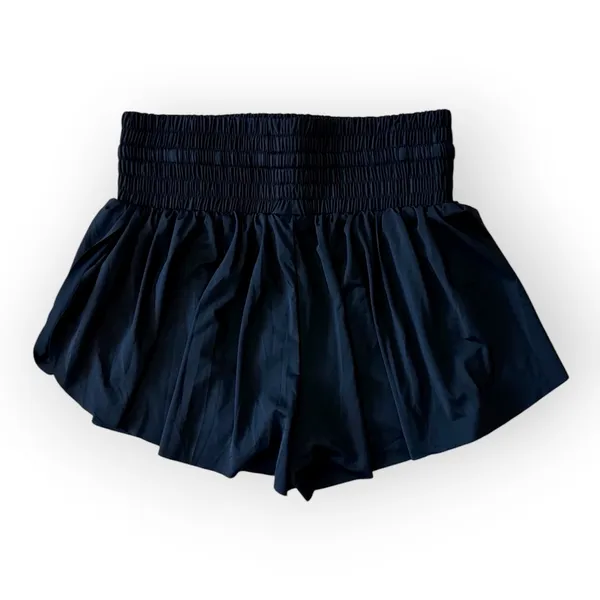 Black Active Butterfly Shorts - Image 3